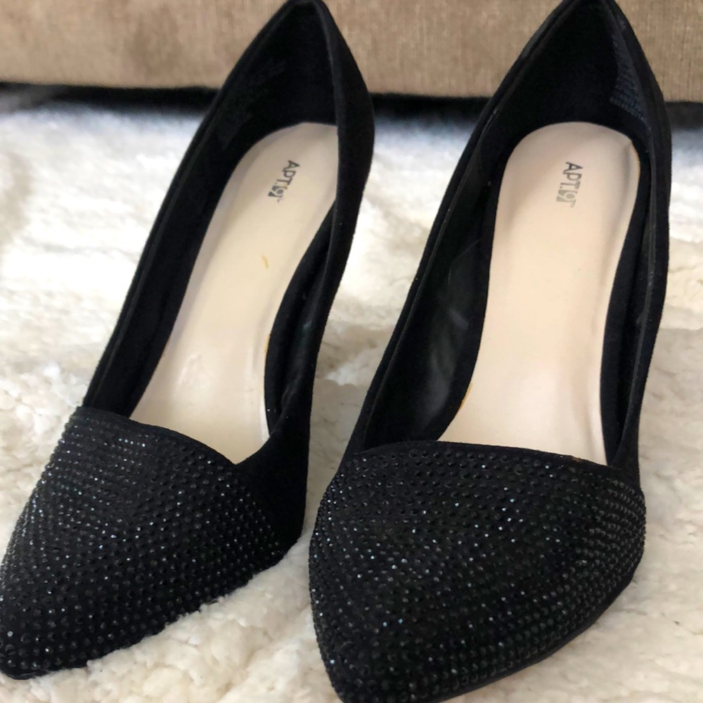 Cute black heels